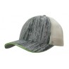 Trucker - mod. 4143:Graphite, Polyester, Green